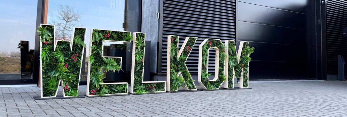 Letters met planten - XL Letters™ - 1