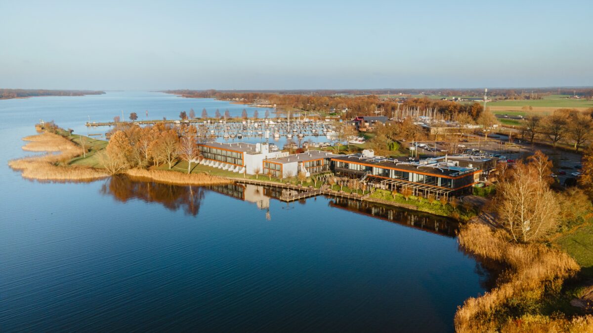 Postillion Amersfoort Veluwemeer dronebeeld