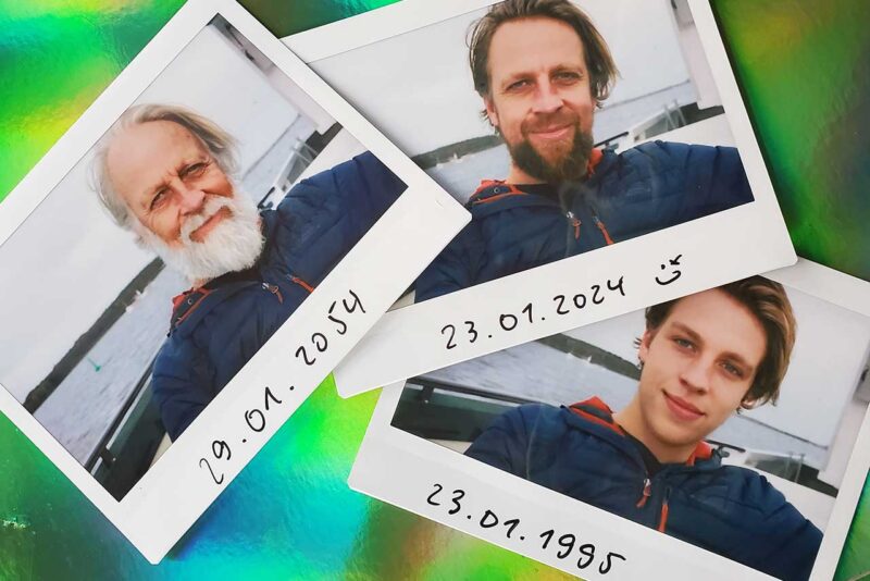 Timewarp Polaroids voorbeeld