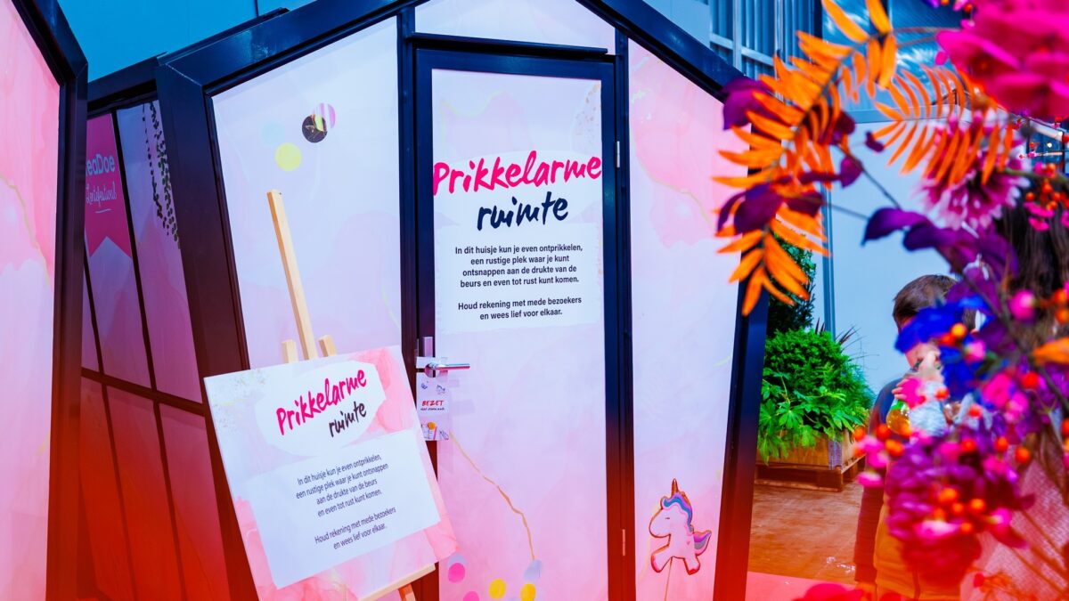 Pentahouse prikkelarmte ruimte kas events